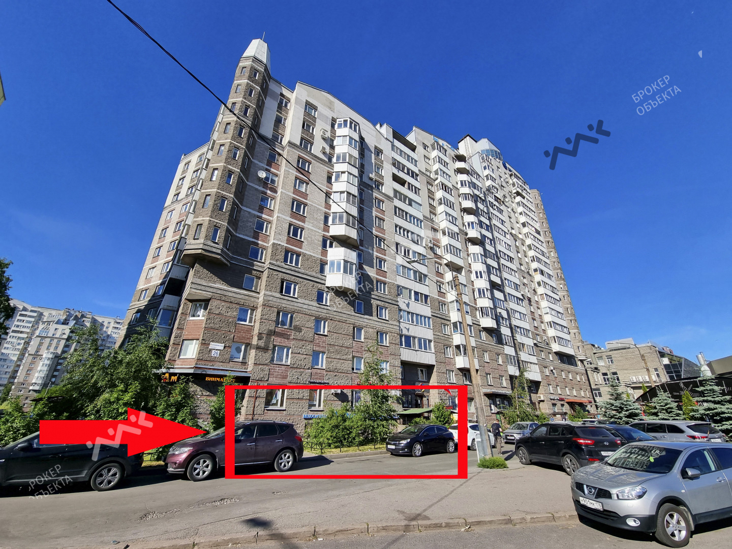 1 комн. кв. 155 m2 null/24 этаж Коломяжский проспект, д.26 Арендовать по  цене 178000 ₽